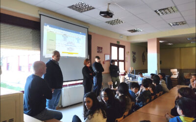 Equipo Directivo IES SAN AGUSTÍN visita alumnos  6º Primaria.